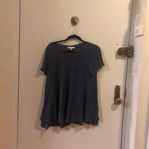 MOVING SALE Waffle Texture Flowy Anthro Top